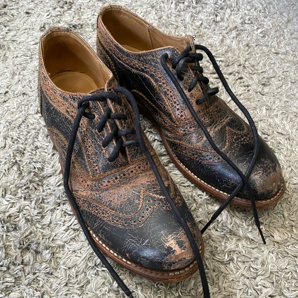 Bed Stu antique shoes